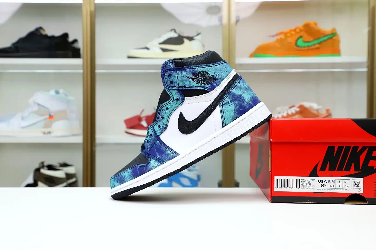 OG 1 Kimikick Air Jordan Tie-Dye  High 0817
